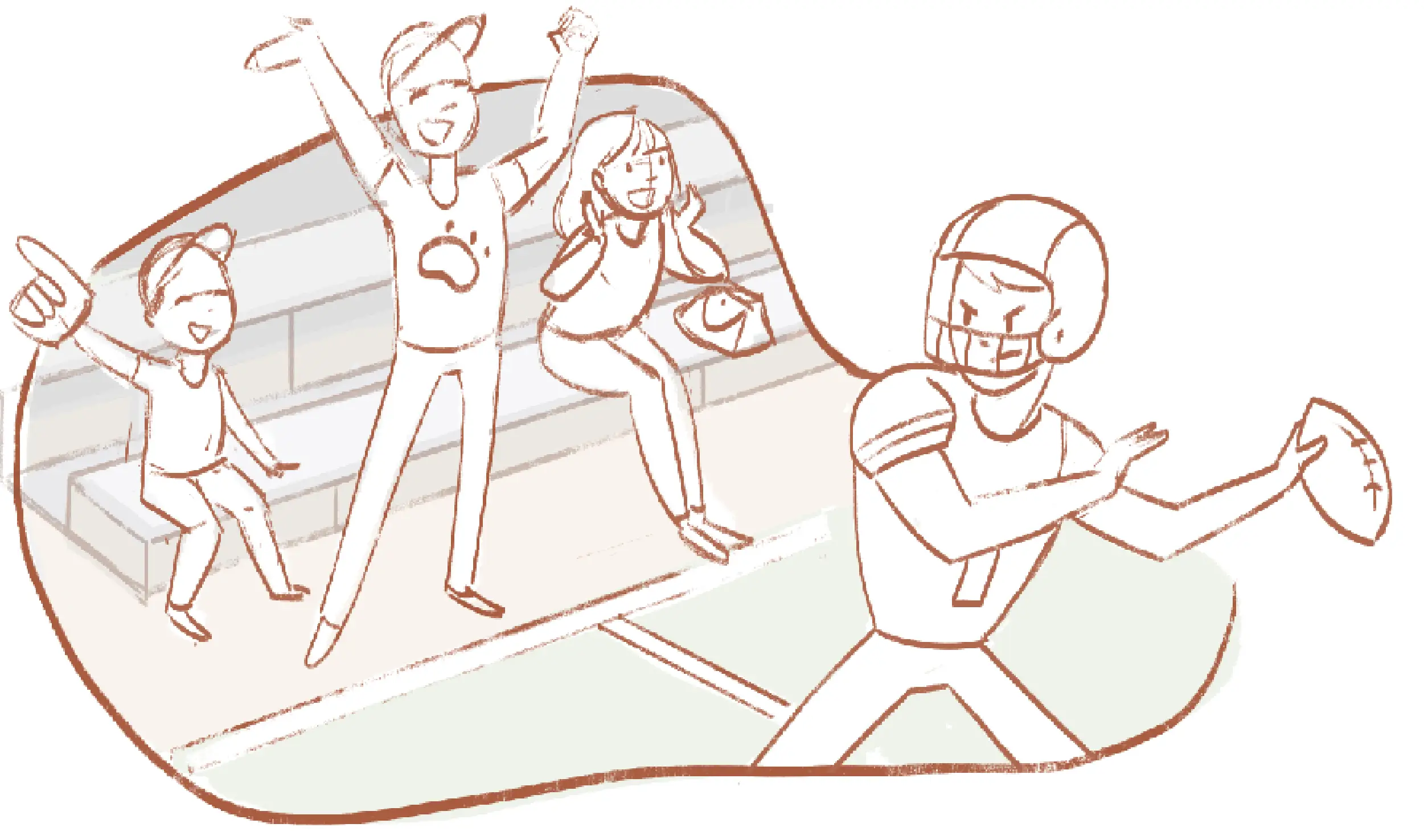 HomeTown-Athletics-Vignette-Sketch