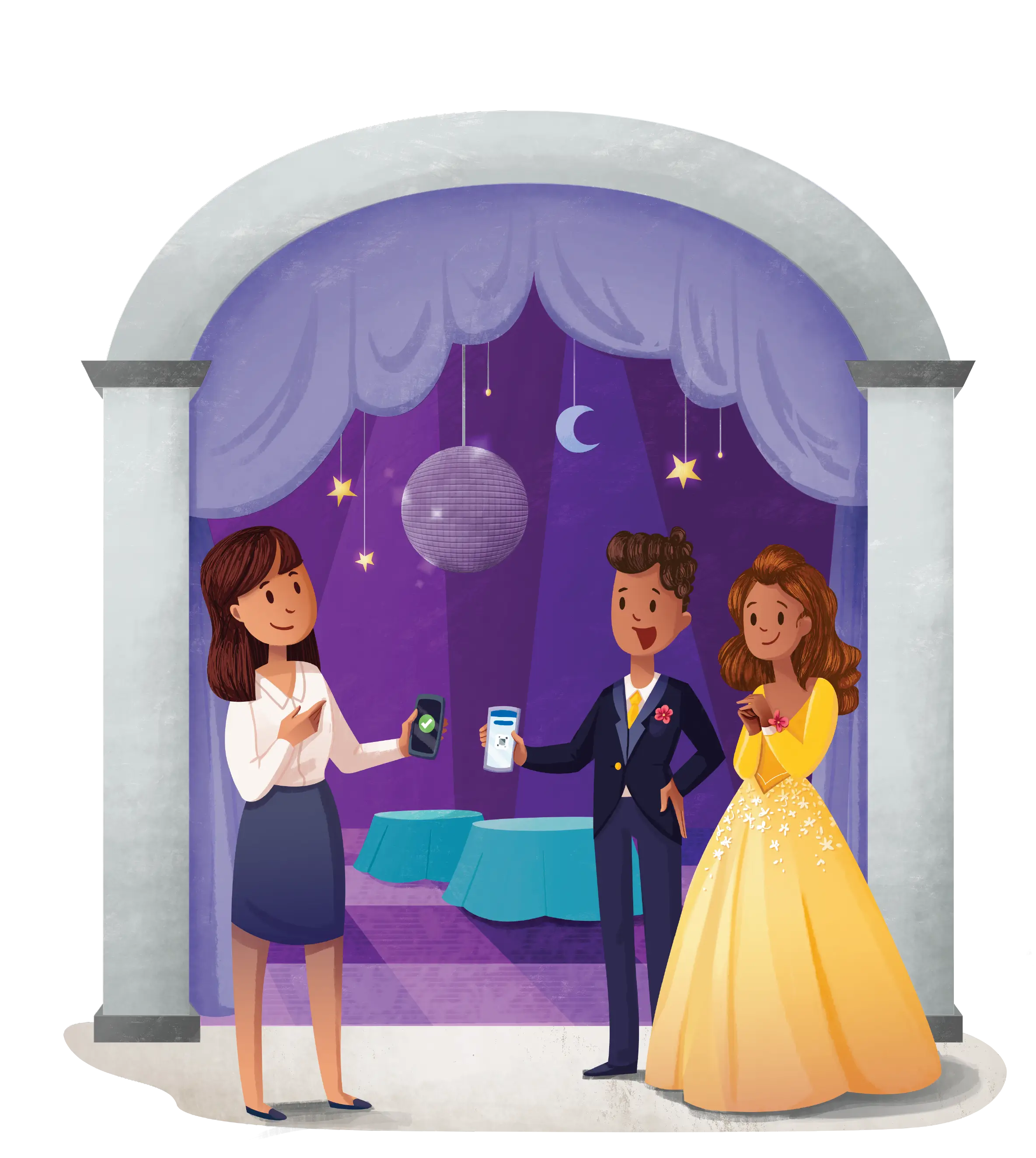 HomeTown-Prom-Vignette-Illustration