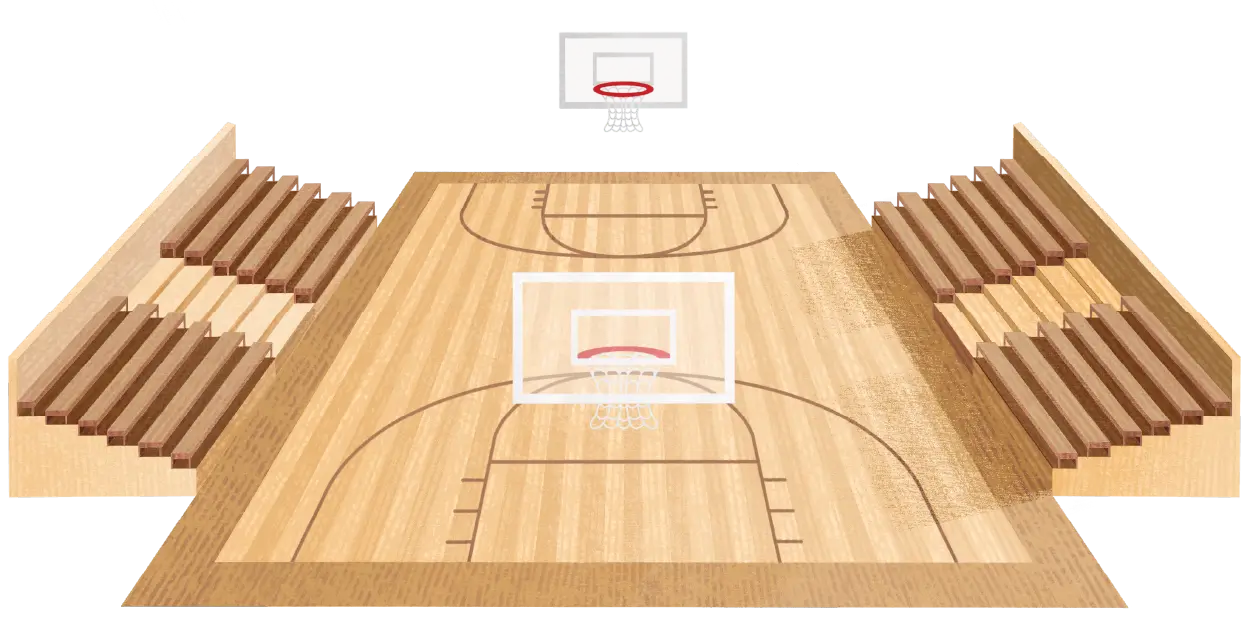 Hometown-Basketball-Court-Venue-Illustration