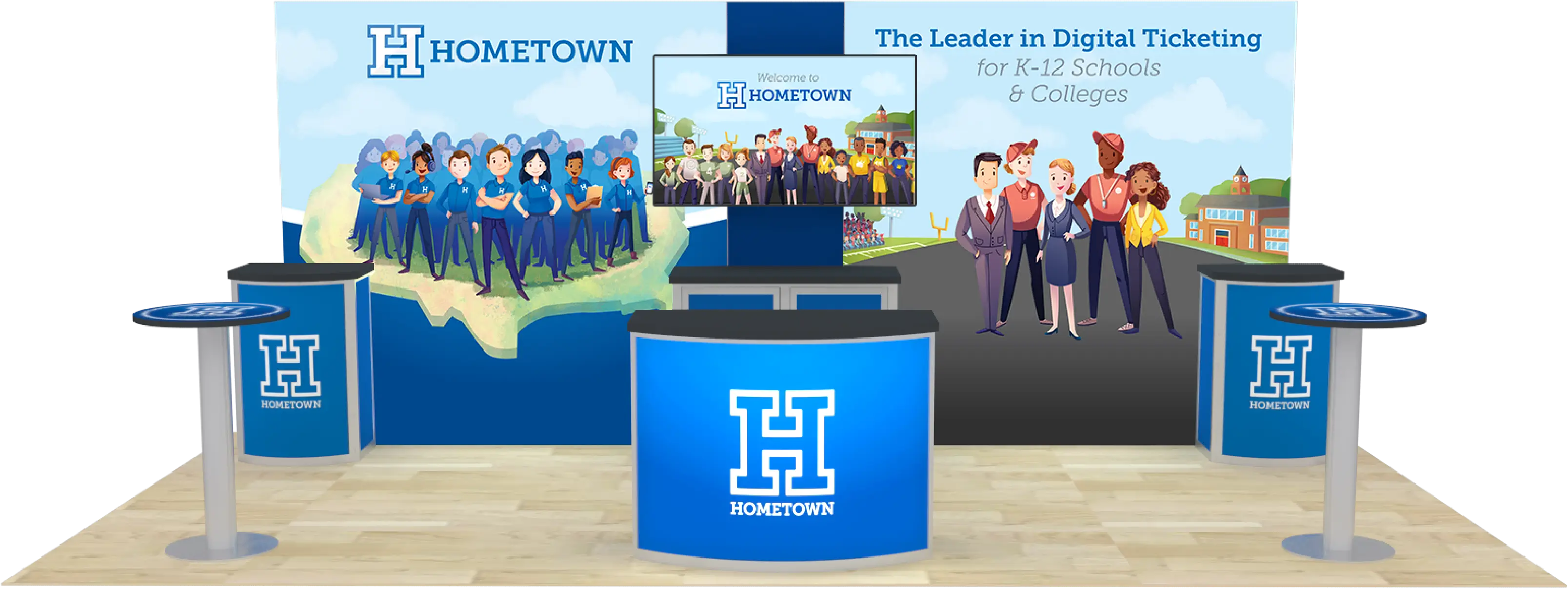HomeTown-10x20-Trade-Show-Booth-Design