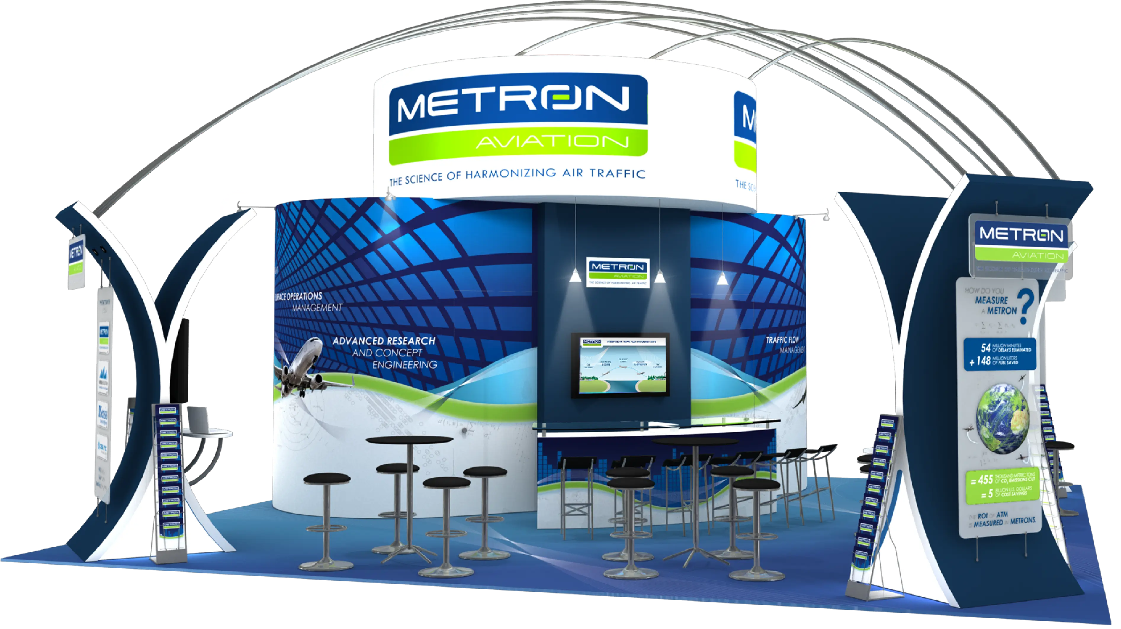 Metron-Aviation-30x30-Trade-Show-Booth