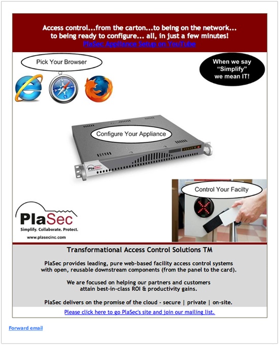 PlaSec E-mail Marketing