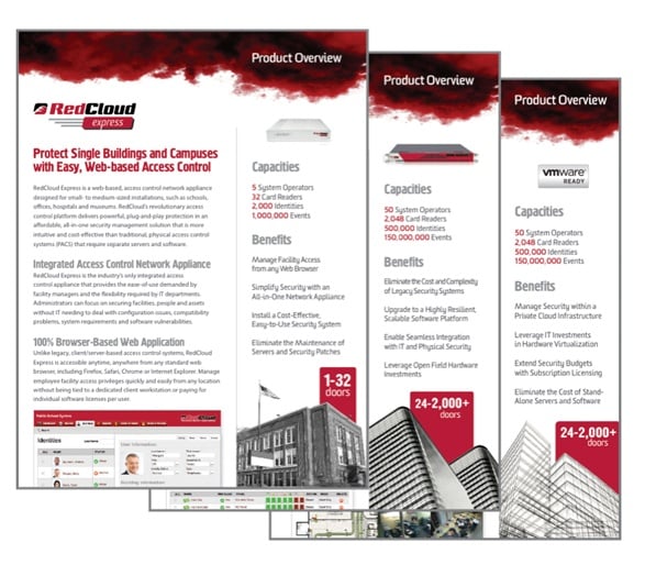 RedCloud Product Datasheets