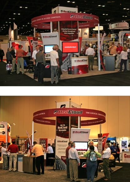 RedCloud Tradeshow Booth Photos